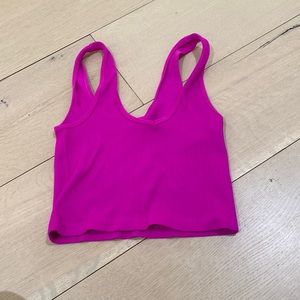 Suzette Collection neon purple/pink tank top